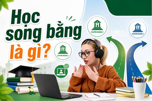Học song bằng là gì? Nên học ở đâu uy tín, chất lượng